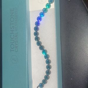 Touchstone Crystal Sage bracelet by Swarovski